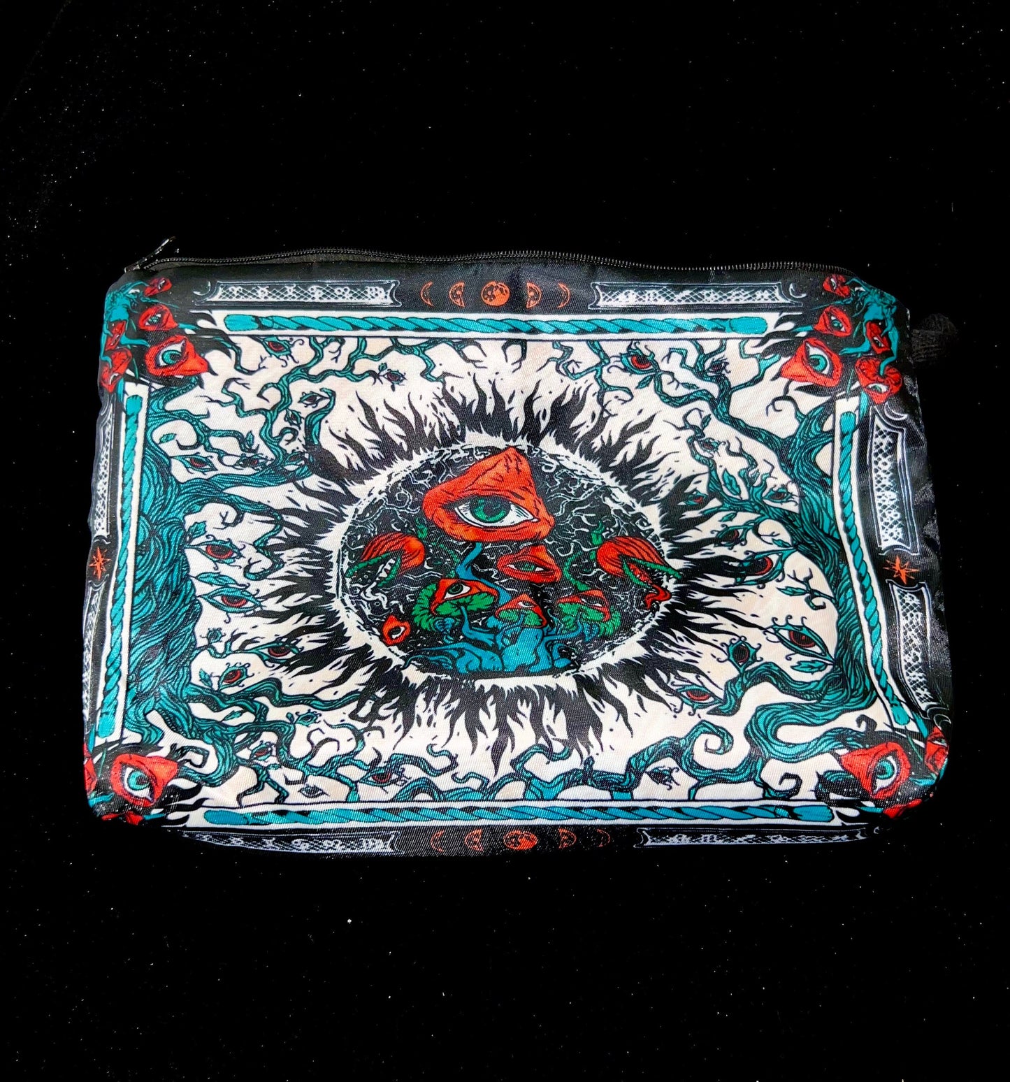 Powerful Travel 1 Hour Super Charging Bag for Amulets & Vessels ~ Quick charge, Safe Travel for amulets + vessels, Zipper Bag, Occult Holder