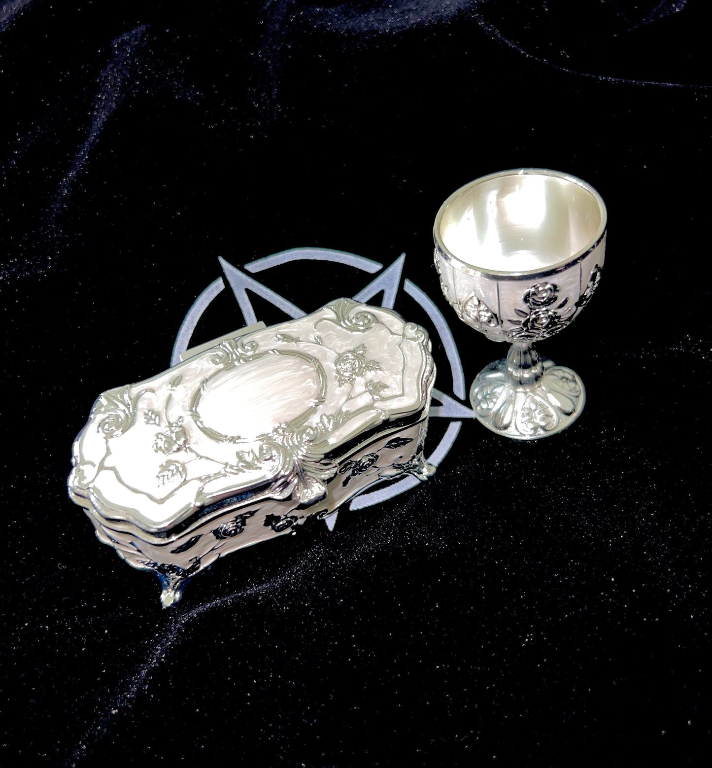 Enchanted Mini 1 Hour Charging Box + Offering Cup Set ~ Gift for your spirits, Faster vessel response, Offering booster, Charge & Offer