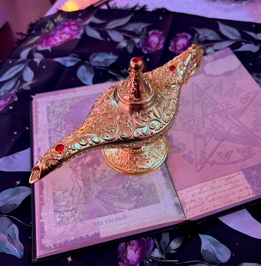 Wish Granting Haunted Genie Lamp Possessed by 15 Djinn ~ Unlimited Wishes, Manifestation Powers, Wealth, Powerful DJINN Ready to Serve &More