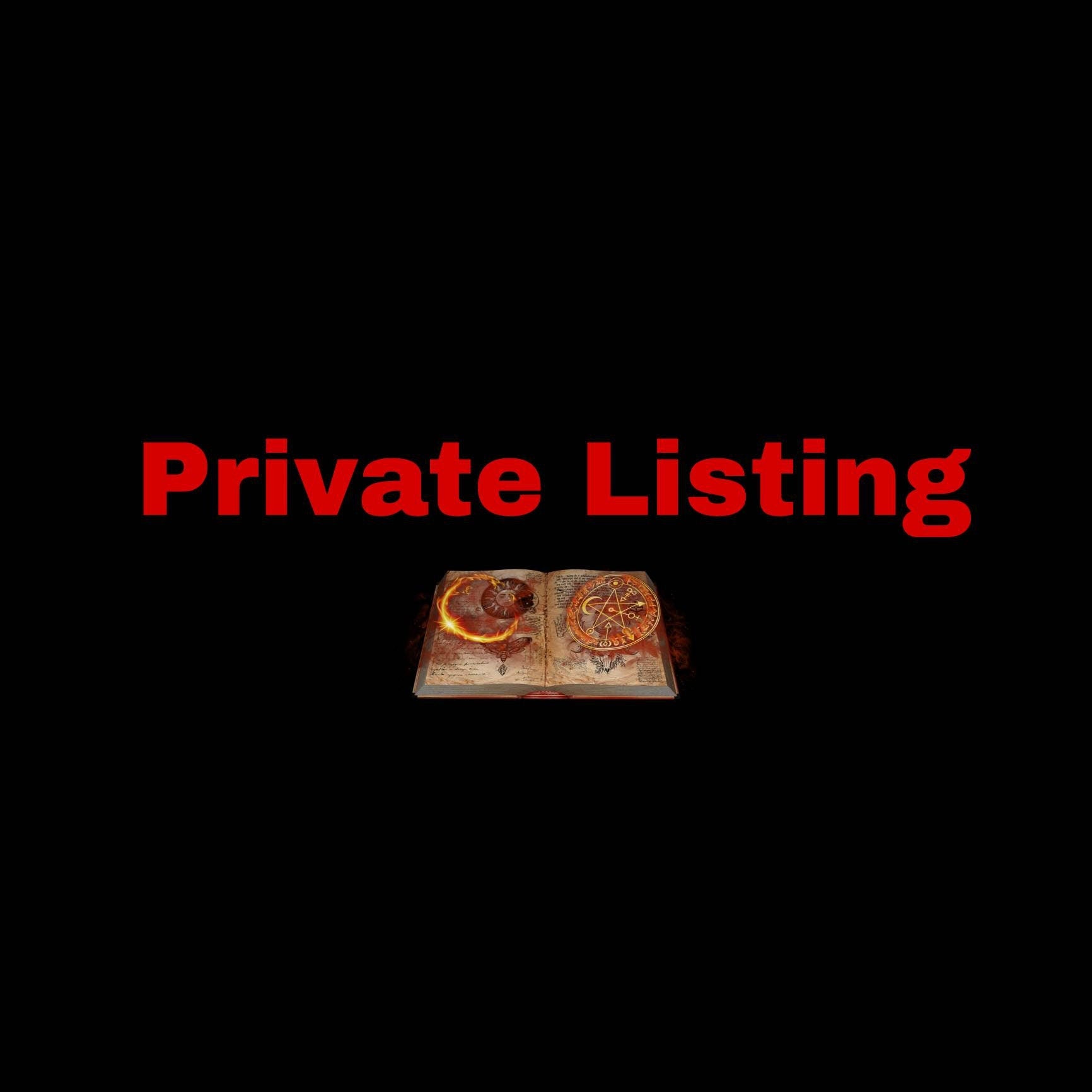 Private Listing for M