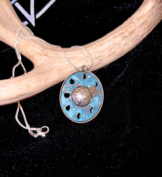 Enchanted Moonlight Blessed Astral Projection Amulet ~ Travel To Different Dimensions, Open 3rd Eye, Remote View, See Auras & Energies