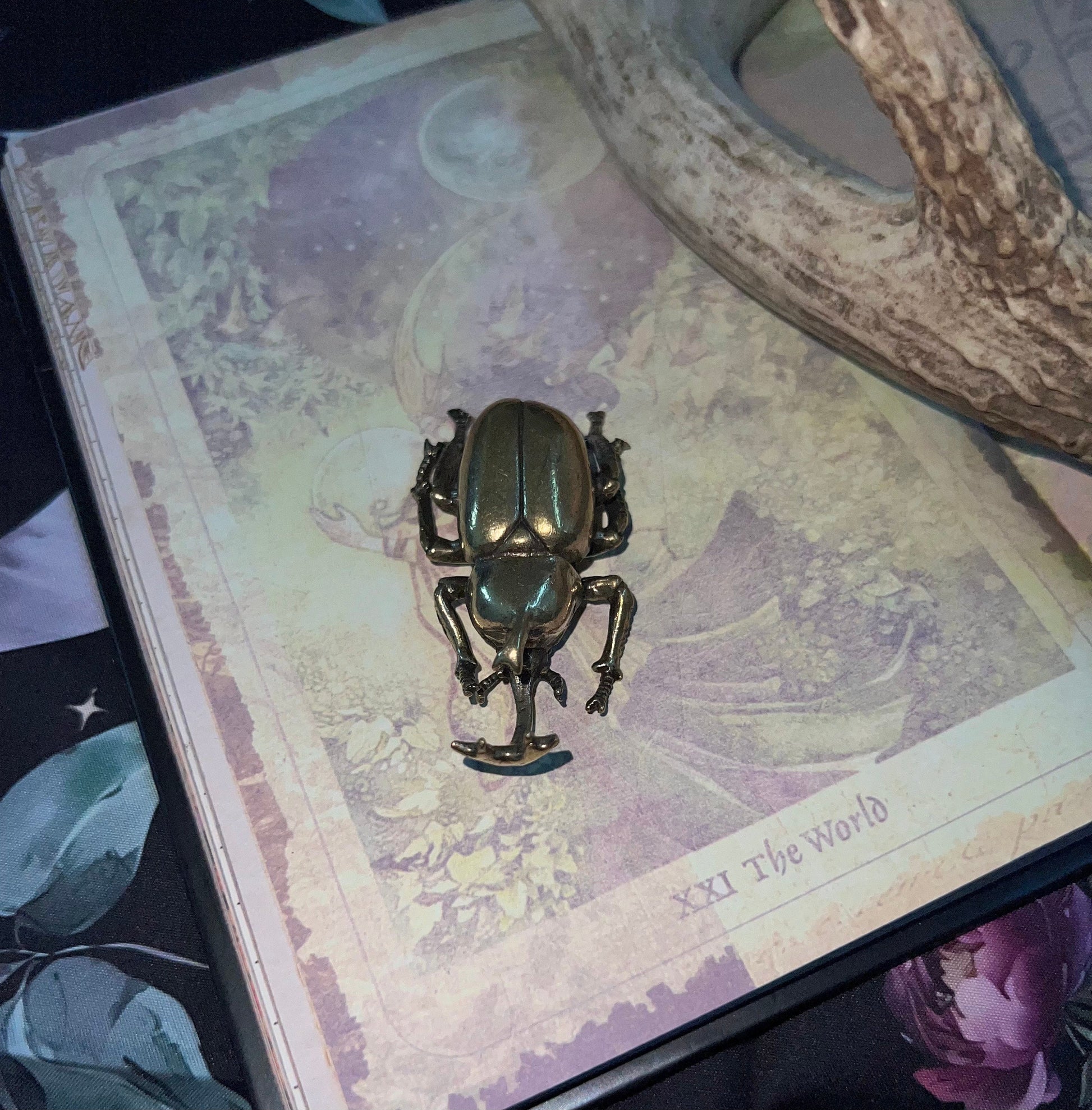 El Talisman del Escarabajo Goliat de la Suerte ~ Attract Luck, Money Scarab, Build Wealth, Abundance & Prosperity, Powerful Mexican Magick