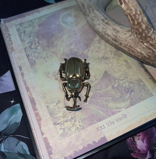 El Talisman del Escarabajo Goliat de la Suerte ~ Attract Luck, Money Scarab, Build Wealth, Abundance & Prosperity, Powerful Mexican Magick
