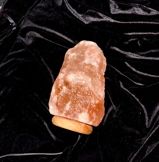The Himalayan Charging Station Powerhouse Lamp ~ Super charge amulets + vessels, Repel bad energy, Cleansing protection charging tool